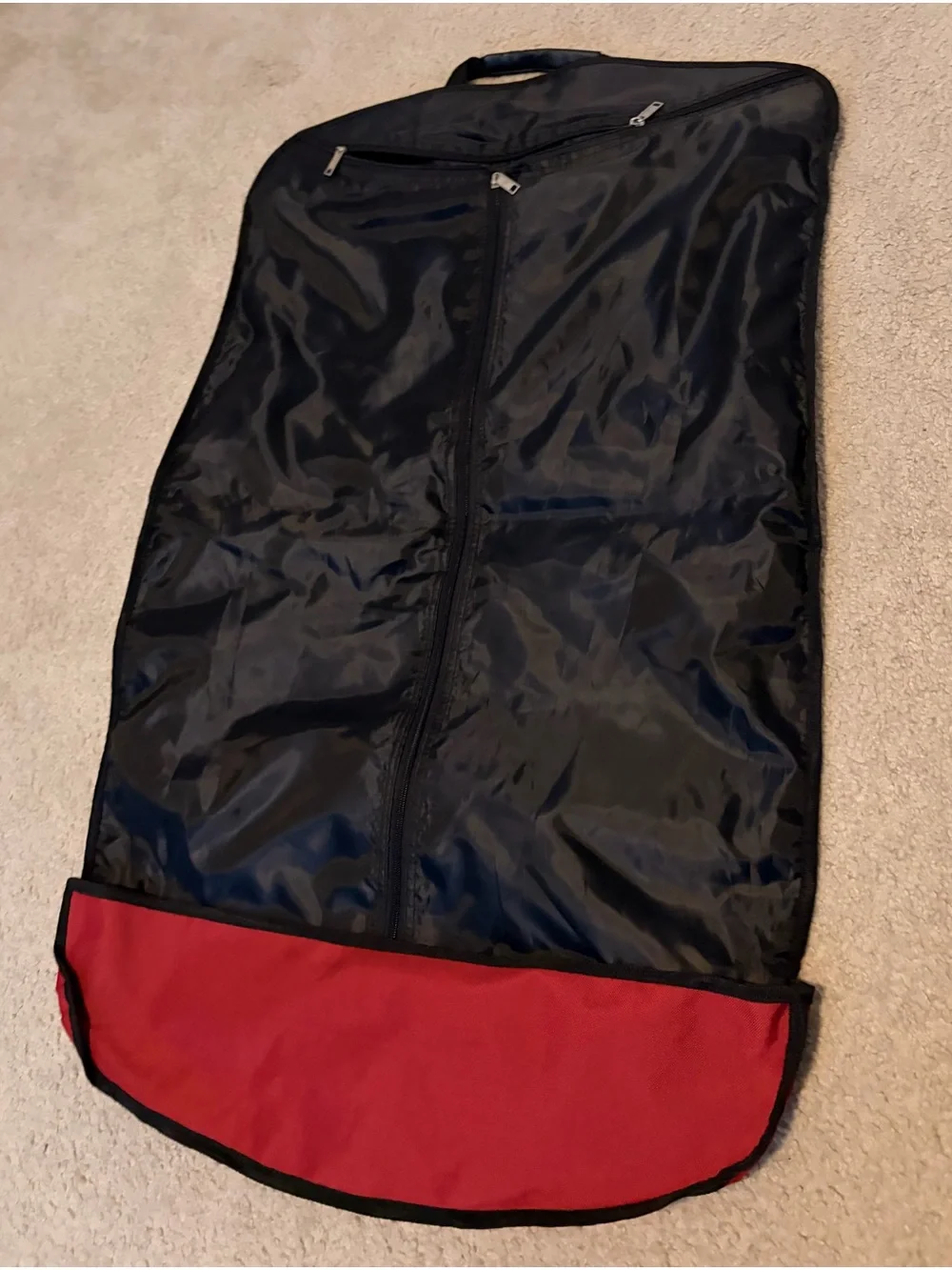 American Tourister Red and Black Garment Bag